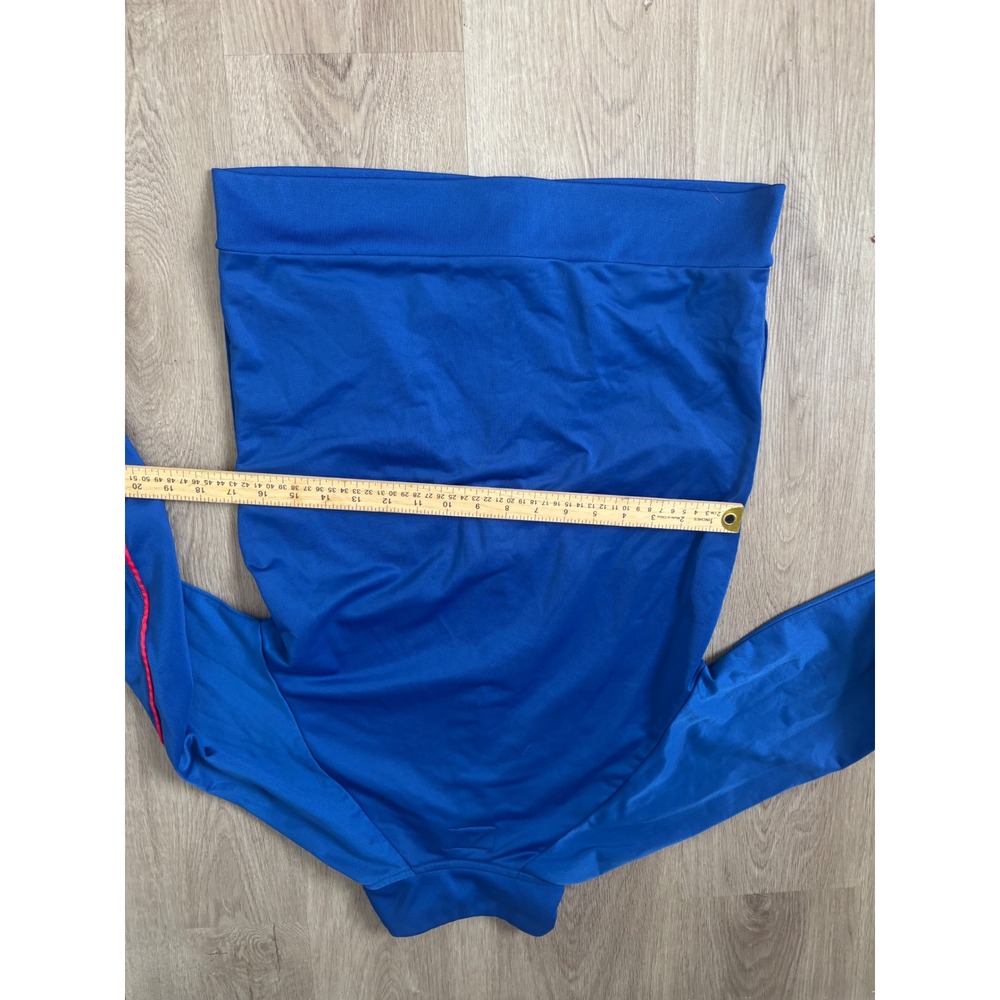 Converse All Star Track Jacket Boys XL Blue Full Zip Raglan Sleeve Sportswear - Picture 6 of 6
